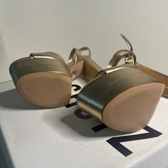 Schultz brand new platform metallic sandals - Picture 5 of 6